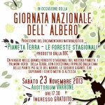 Proiezione documentario Giornata Nazionale dell'Albero - Rieti